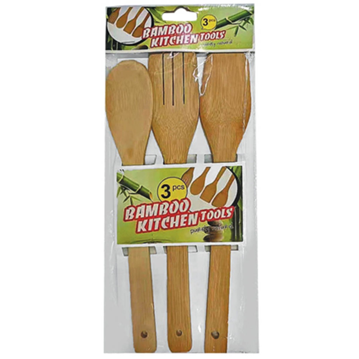 Εργαλεία Κουζίνας (σετ 3τμχ) Bamboo TNS 03-950-3668