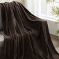 Κουβέρτα Flannel Μονή (150x220) TNS Super Soft Brown 39-950-2137-1