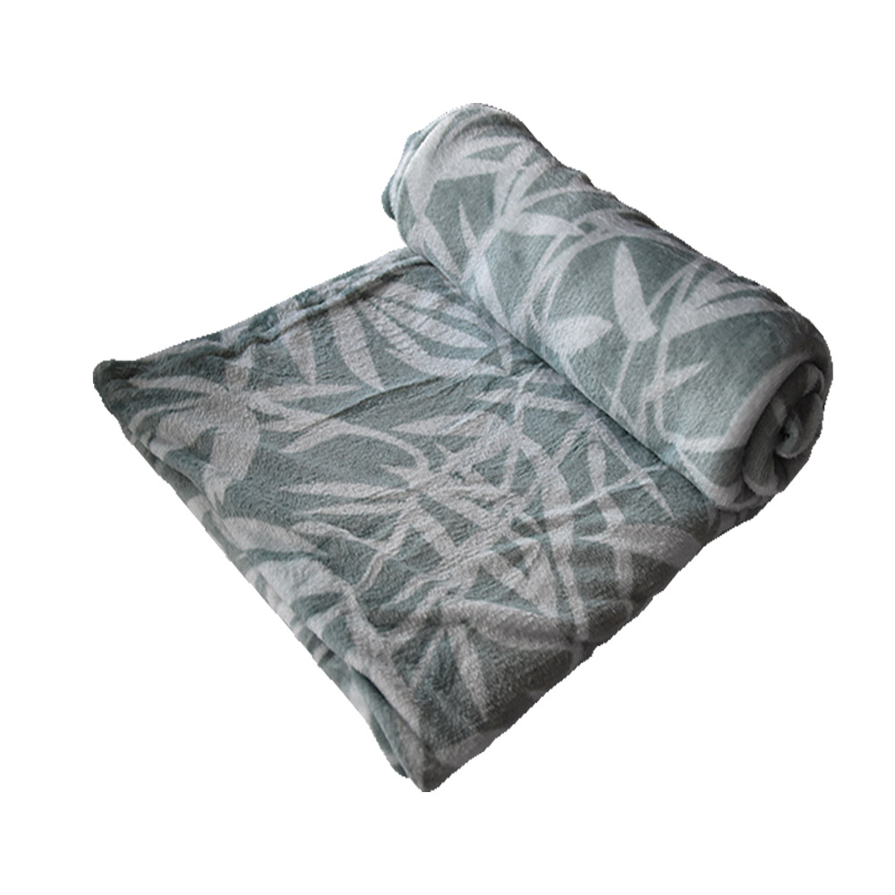Κουβέρτα Flannel Μονή (150x220) TNS Super Soft Plants 39-950-2143-1