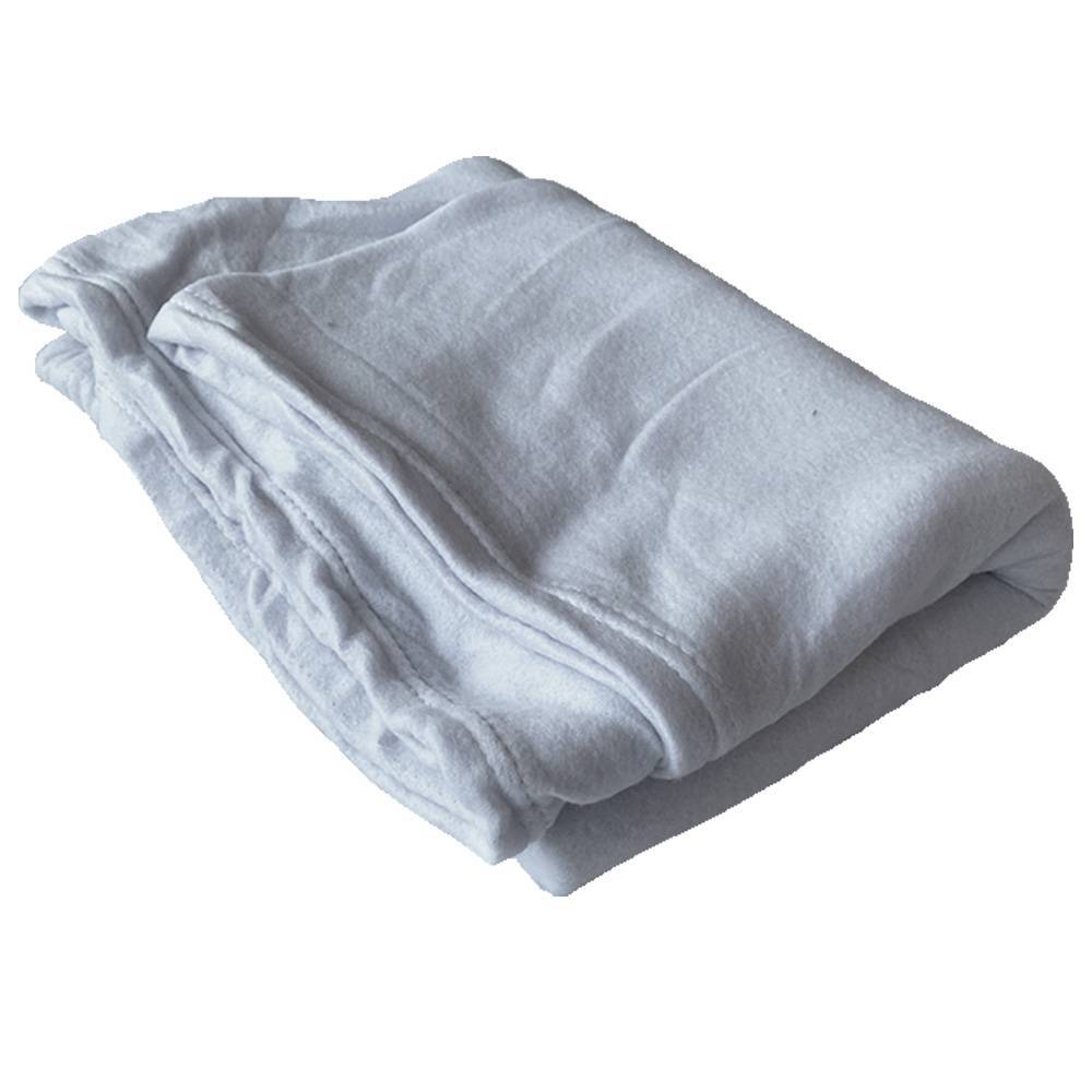 Κουβέρτα Fleece Διπλή 200x220cm ανοιχτό γκρι χρώμα TNS 39-950-2071-2