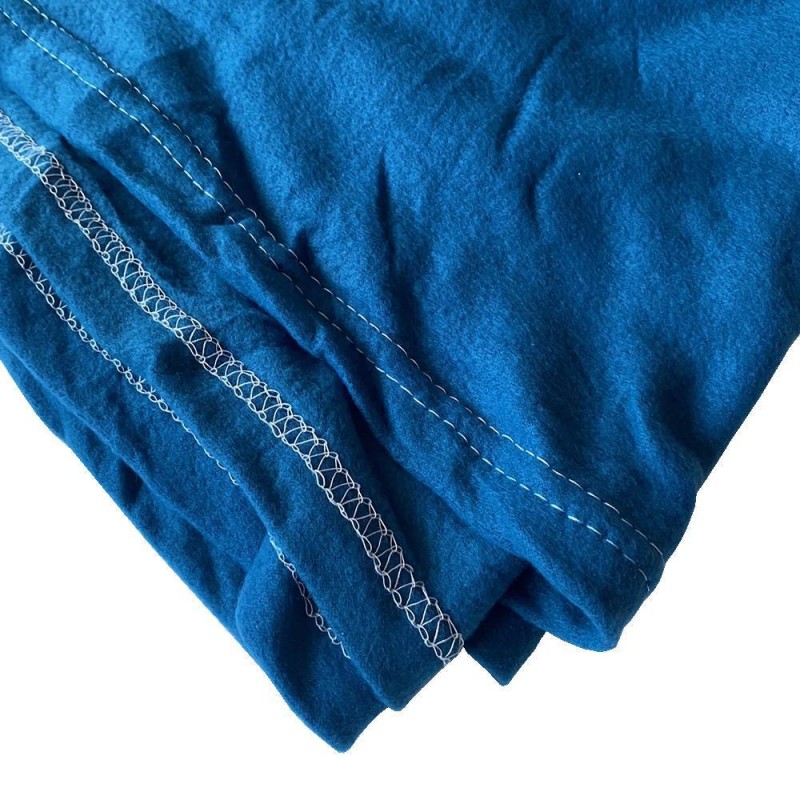 Κουβέρτα Fleece Διπλή 200x220cm μπλε χρώμα TNS 39-950-2071-1