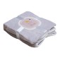 Σετ 3 Πετσέτες Μπάνιου Micro Super Soft 280grs χειρός, προσώπου & σώματος γκρι χρώμα TNS 39-950-2162