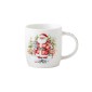 Χριστουγεννιάτικη Κούπα Πορσελάνης 350ml με Συσκευασία Δώρου - Marva Pink Christmas