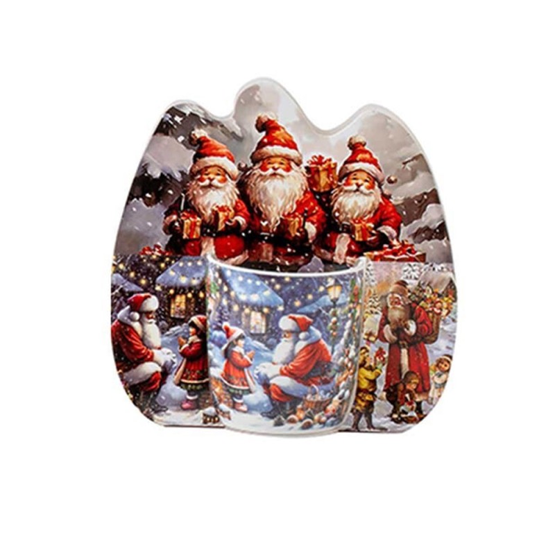 Χριστουγεννιάτικη Κούπα Πορσελάνης 350ml με Συσκευασία Δώρου - Marva Santa