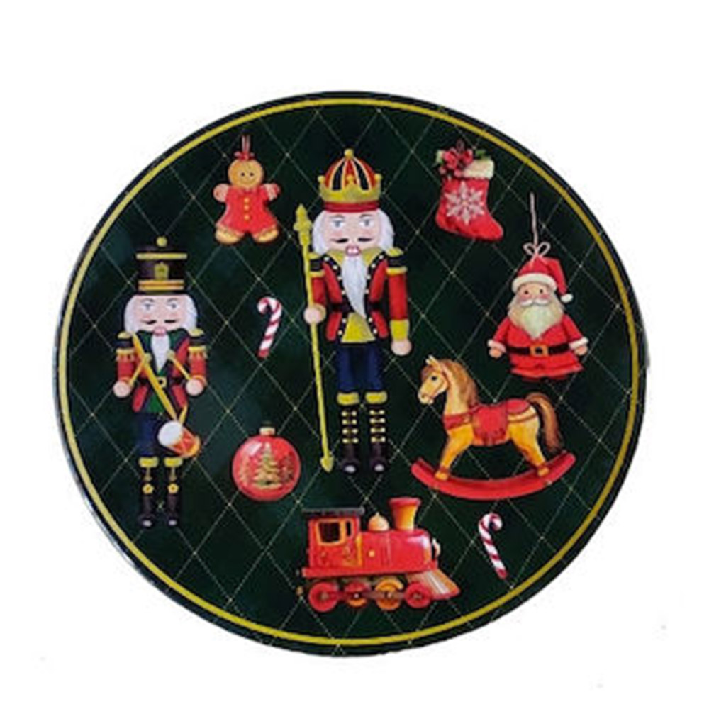 Χριστουγεννιάτικη Πιατέλα 40cm Μελαμίνης - Marva Xmas