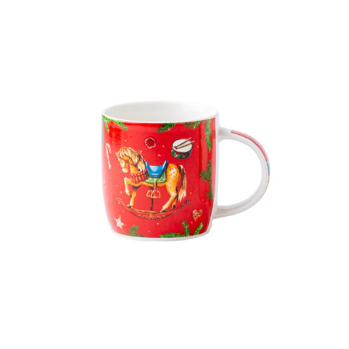 Χριστουγεννιάτικη Κούπα Πορσελάνης 350ml - Marva Vintage Christmas