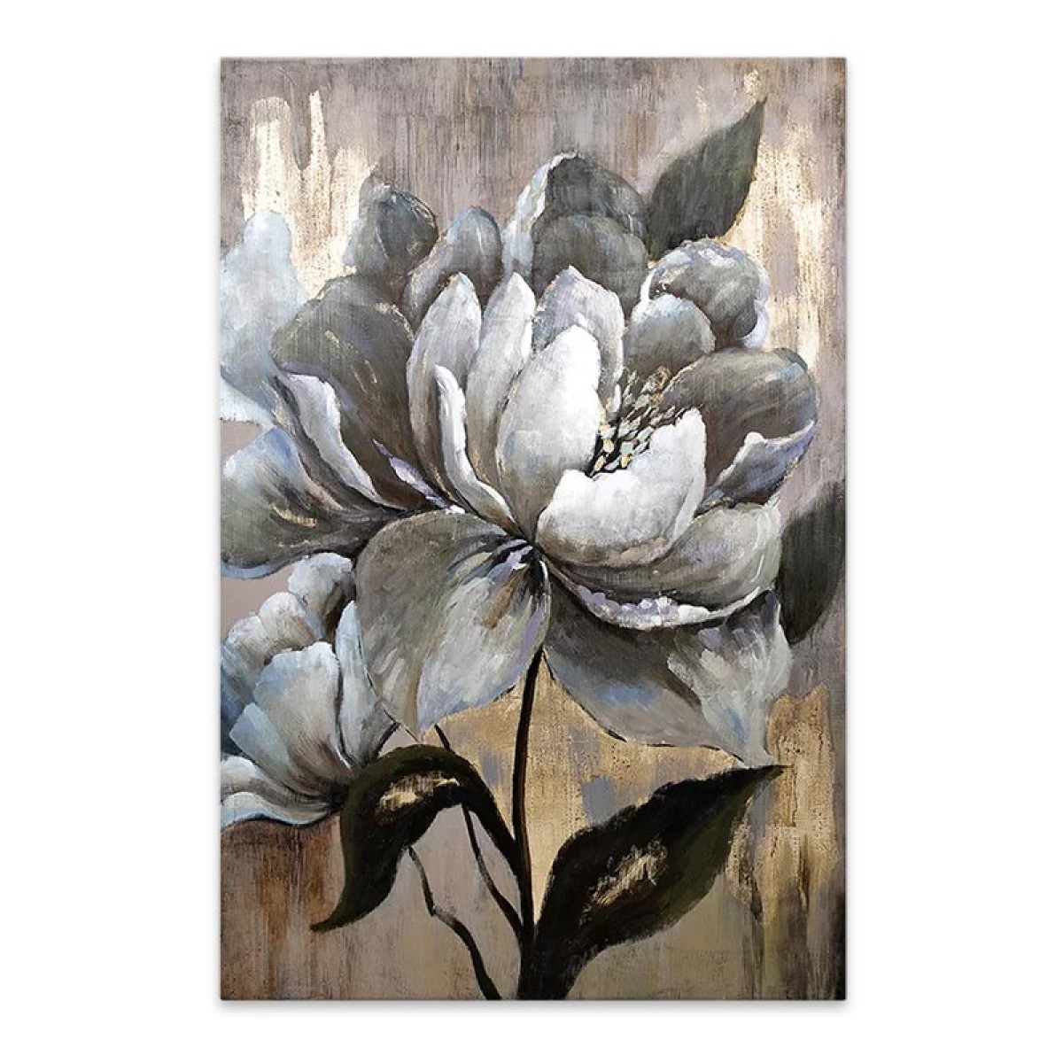 Πίνακας σε καμβά "White Magnolias"  ψηφιακής εκτύπωσης 60x90x3εκ.