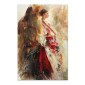Πίνακας σε καμβά "Elegant Woman"  ψηφιακής εκτύπωσης 60x90x3εκ.