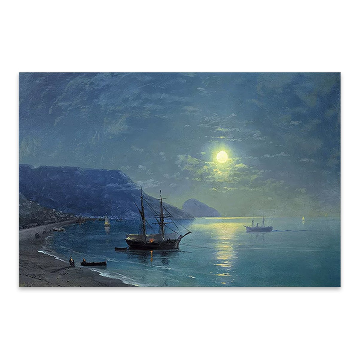 Πίνακας σε καμβά "Night in the Crimea"  ψηφιακής εκτύπωσης 60x40x3εκ.