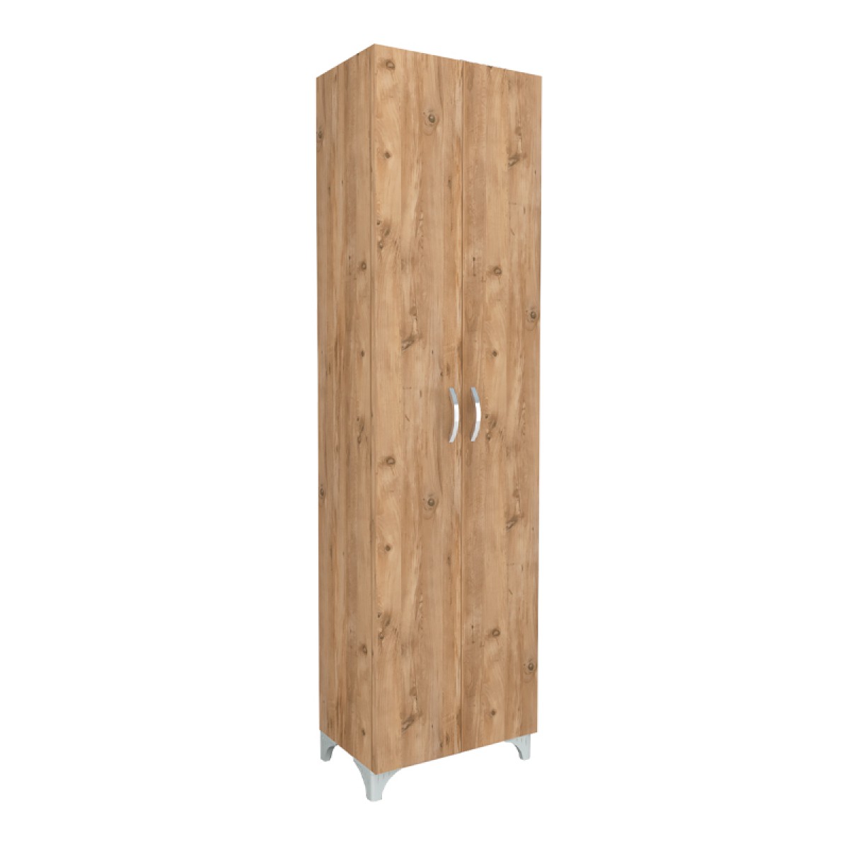 Ντουλάπα - Παπουτσοθήκη Lilly Megapap χρώμα pine oak 49x32x178εκ.