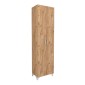 Ντουλάπα - Παπουτσοθήκη Lilly Megapap χρώμα pine oak 49x32x178εκ.