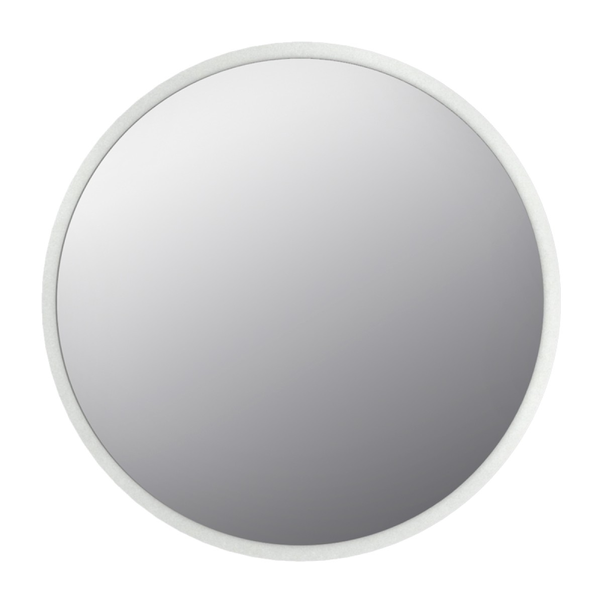 Καθρέπτης τοίχου Glob από μελαμίνη χρώμα λευκό 59x2x59εκ.