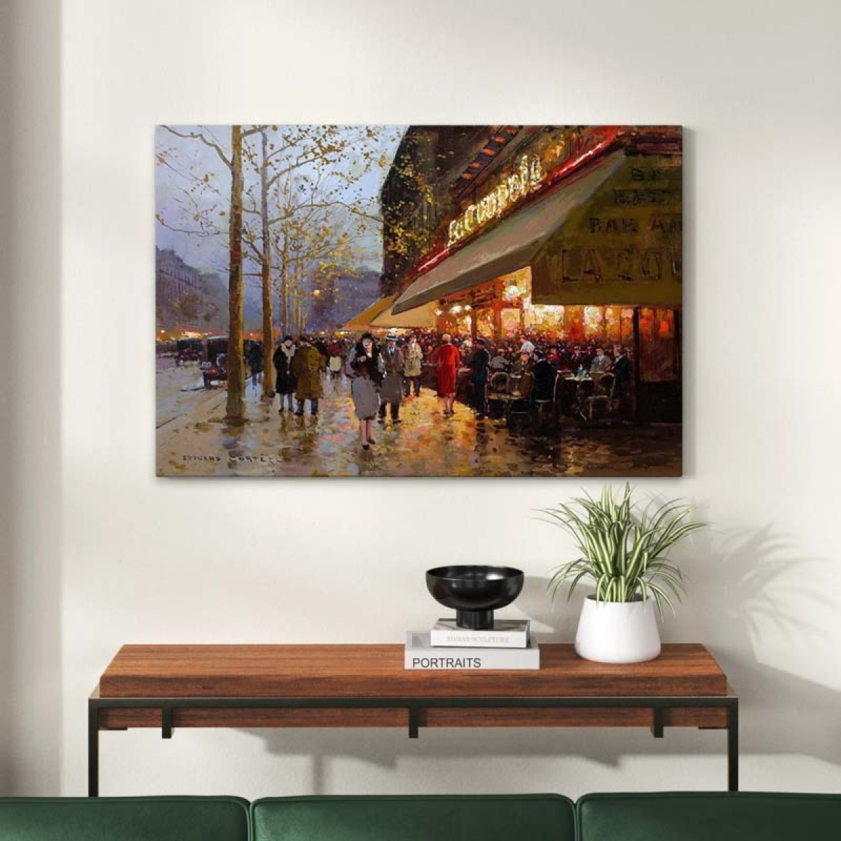 Πίνακας σε καμβά "La Coupole Paris"  ψηφιακής εκτύπωσης 100x70x3εκ.