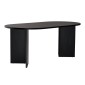 Τραπέζι Sablin Megapap χρώμα black wood 180x89,5x75εκ.