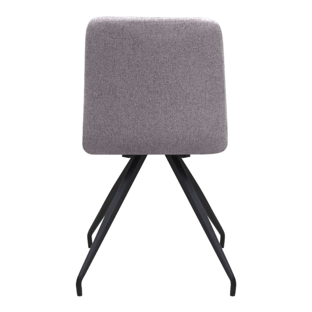 Καρέκλα τραπεζαρίας Bianca Megapap ανοιχτό μπεζ ύφασμα - μεταλλικό μαύρο πόδι 43x56x84εκ.