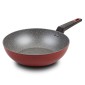 Nava Taurus Αντικολλητικό Wok Stone 28cm με 5 Επιστρώσεις