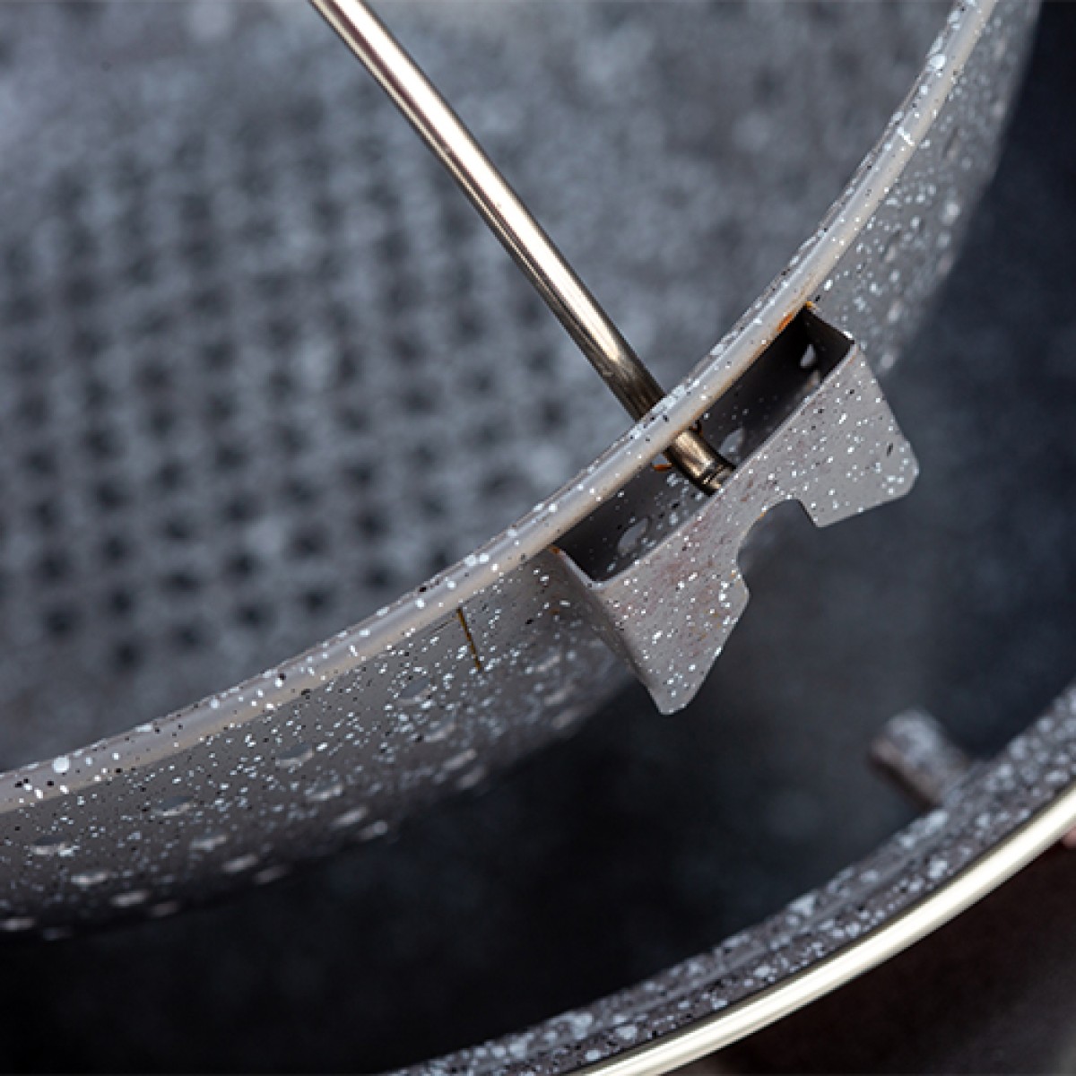 Nava Taurus Κατσαρόλα Ατμομάγειρας 22cm με Αντικολλητική Επίστρωση Stone