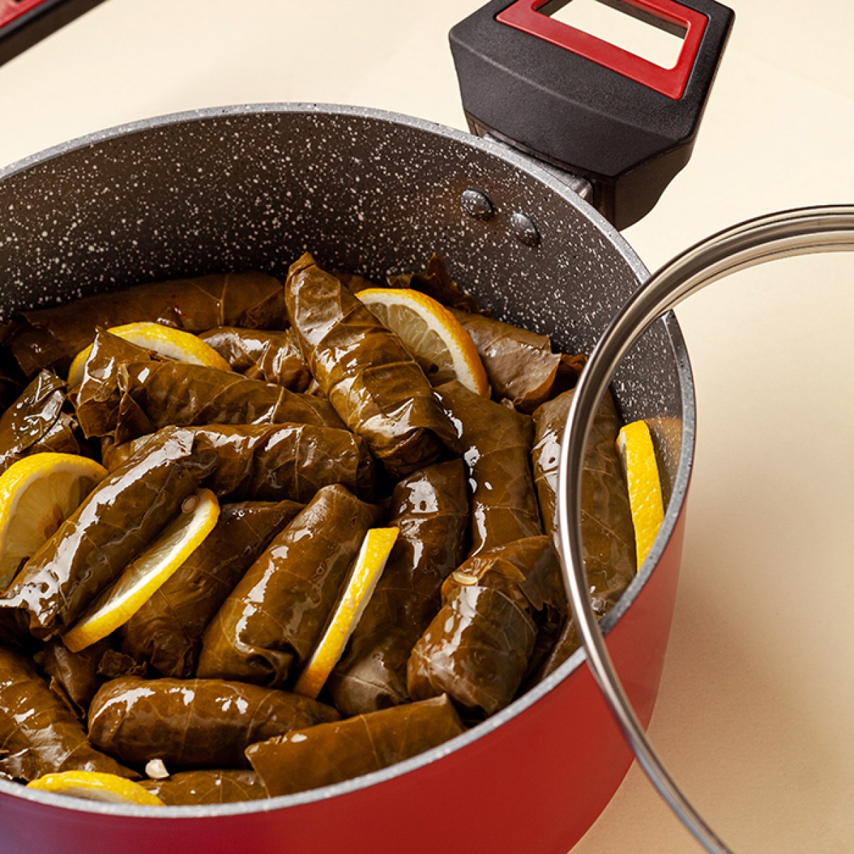 Nava Taurus Set 3 Τεμαχίων: Κατσαρόλες 20cm & 24cm και Τηγάνι 26cm με 5 Αντικολλητικές Επιστρώσεις Stone