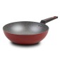 Nava Taurus Αντικολλητικό Wok Stone 28cm με 5 Επιστρώσεις