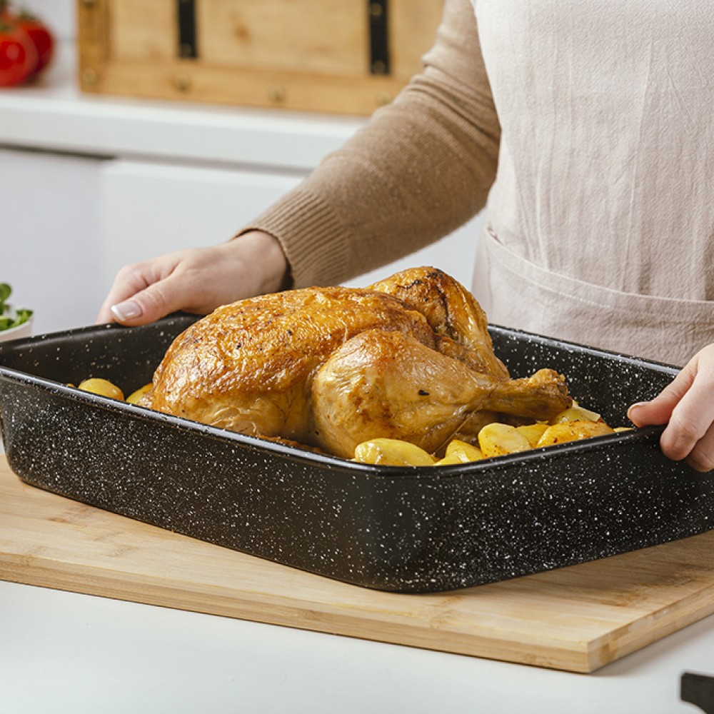 Nava Nature Ταψί Ορθογώνιο (40x28x7) Αντικολλητικό