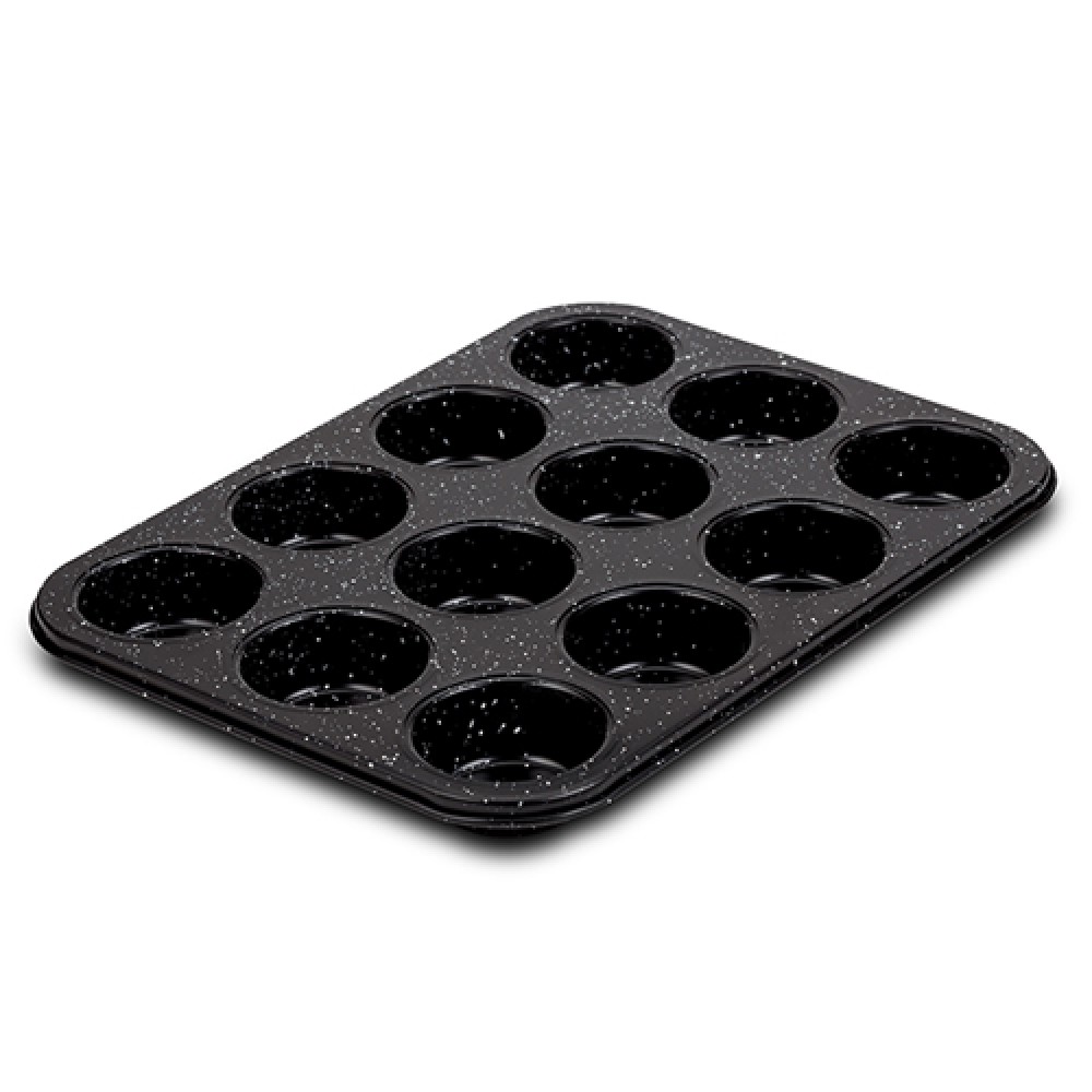 Nava Nature Ταψί για Muffins (35x26.5x3) Αντικολλητική Stone Επίστρωση