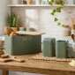 Σετ Οργάνωσης Κουζίνας NAVA Olive Oil: Ψωμιέρα με Καπάκι Bamboo & 2 Δοχεία Καφέ - Ζάχαρης