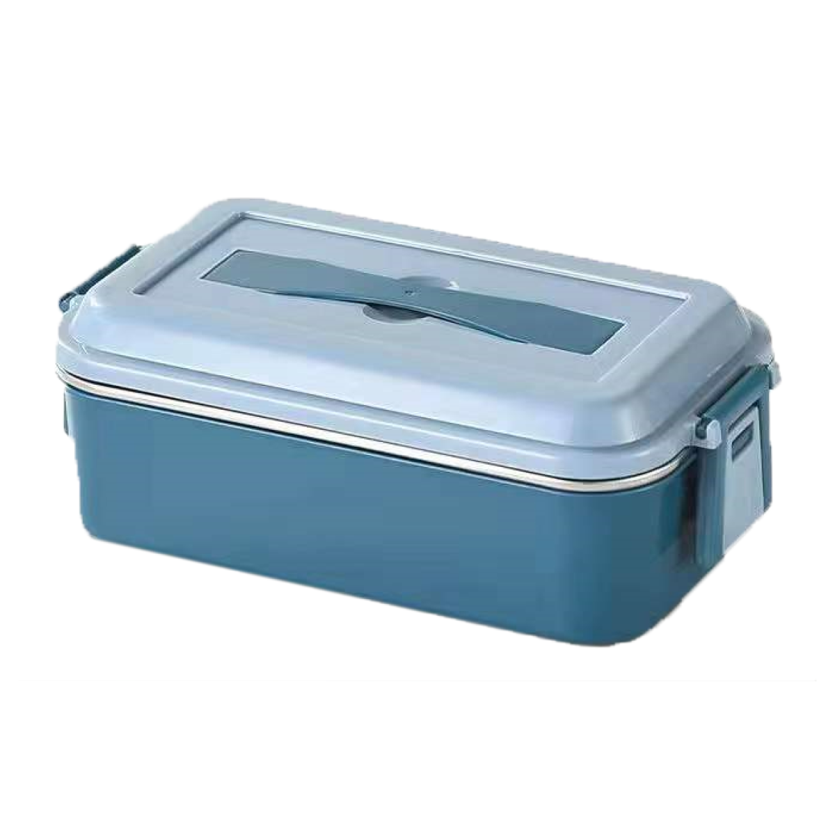 Φαγητοδοχείο 700ml Ανοξείδωτο Sidirela Blue E-2095-2
