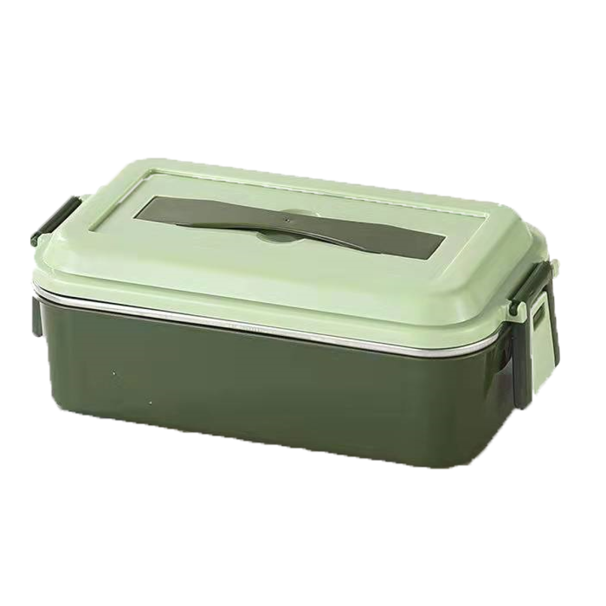 Φαγητοδοχείο 700ml Ανοξείδωτο Sidirela Green E-2095-3