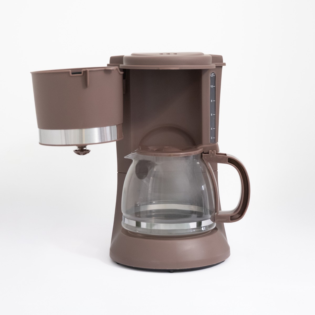 Sidirela Mocha Καφετιέρα Φίλτρου 900W Πλαστική με Γυάλινη Κανάτα 1.2lt E-2700-2