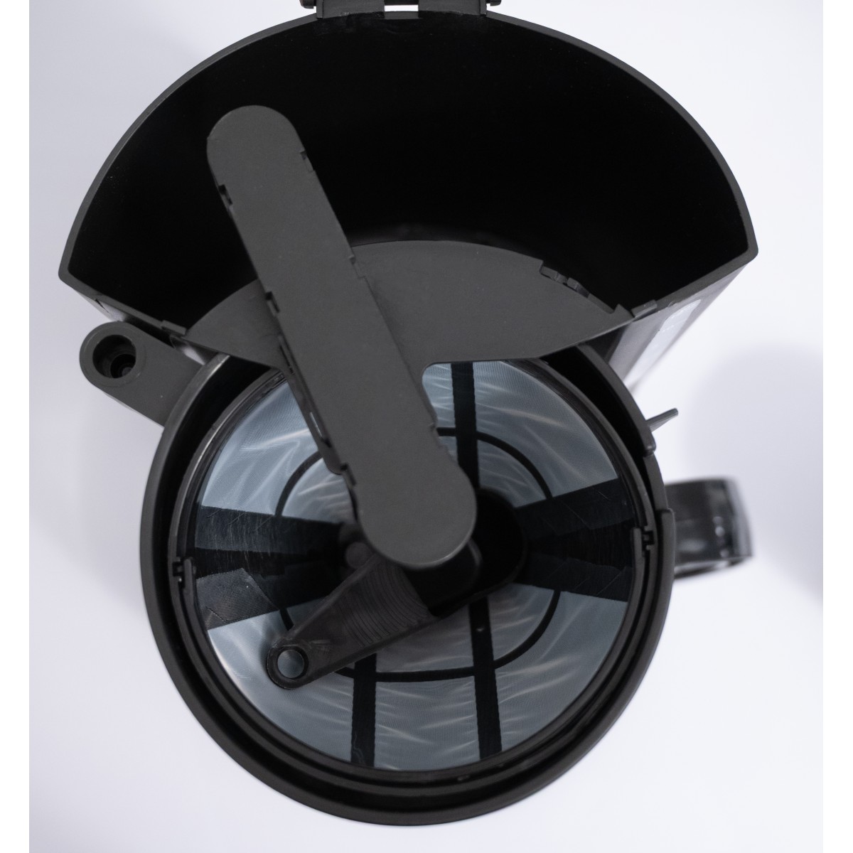 Sidirela Black Καφετιέρα Φίλτρου 900W Πλαστική με Γυάλινη Κανάτα 1.2lt E-2700-1