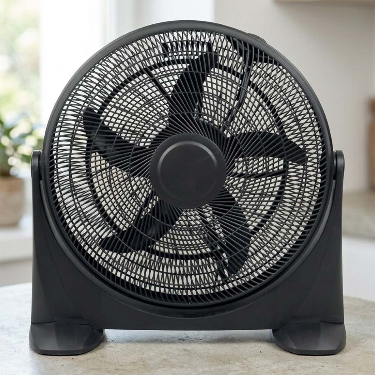 Ανεμιστήρας Storm 80W Επιτραπέζιος-Δαπέδου με Διάμετρο 50cm & 5 Πτερύγια