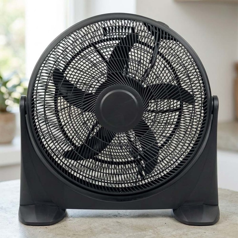 Ανεμιστήρας Storm 80W Επιτραπέζιος-Δαπέδου με Διάμετρο 50cm & 5 Πτερύγια