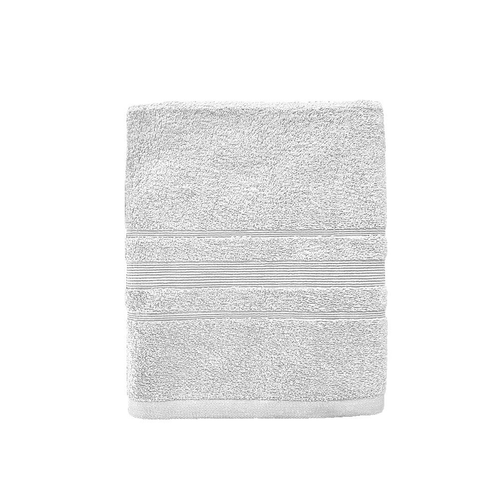 Πετσέτα Προσώπου 550grs (50x90) 100% Βαμβάκι Sidirela Line White E-3202-6