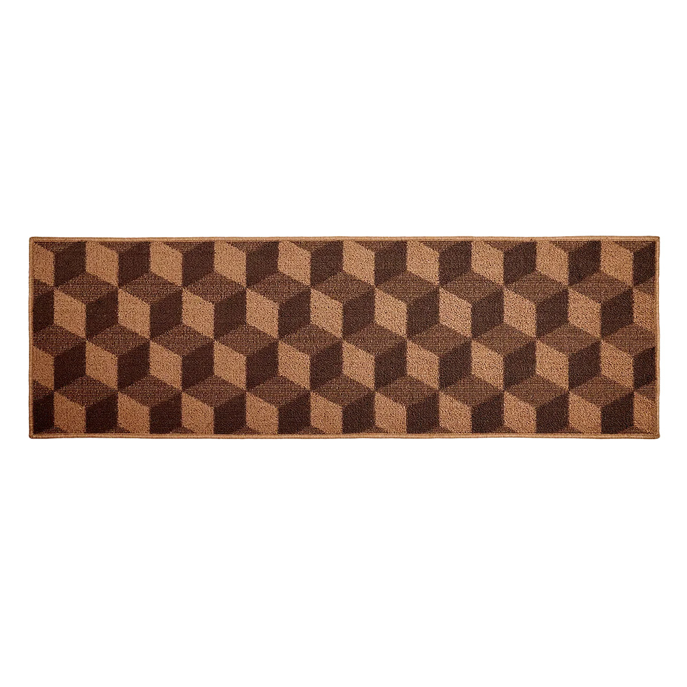 Διάδρομος (60x190) Sidirela Cubic Brown E-2140-1