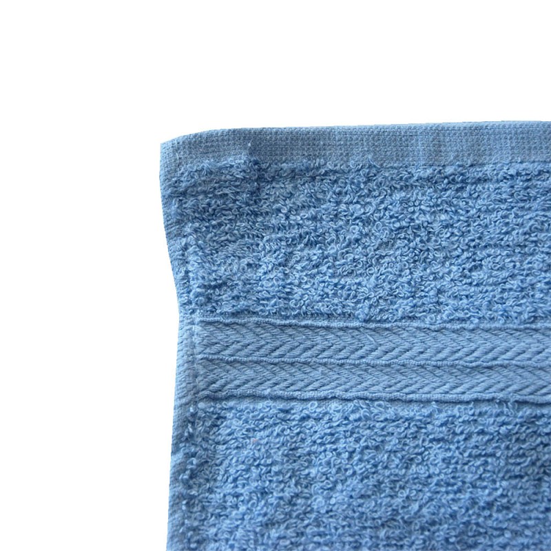 Πετσέτα Χεριών 450gsm (30x50) 100% Βαμβάκι Sidirela Toulip Blue Ε-2481-2