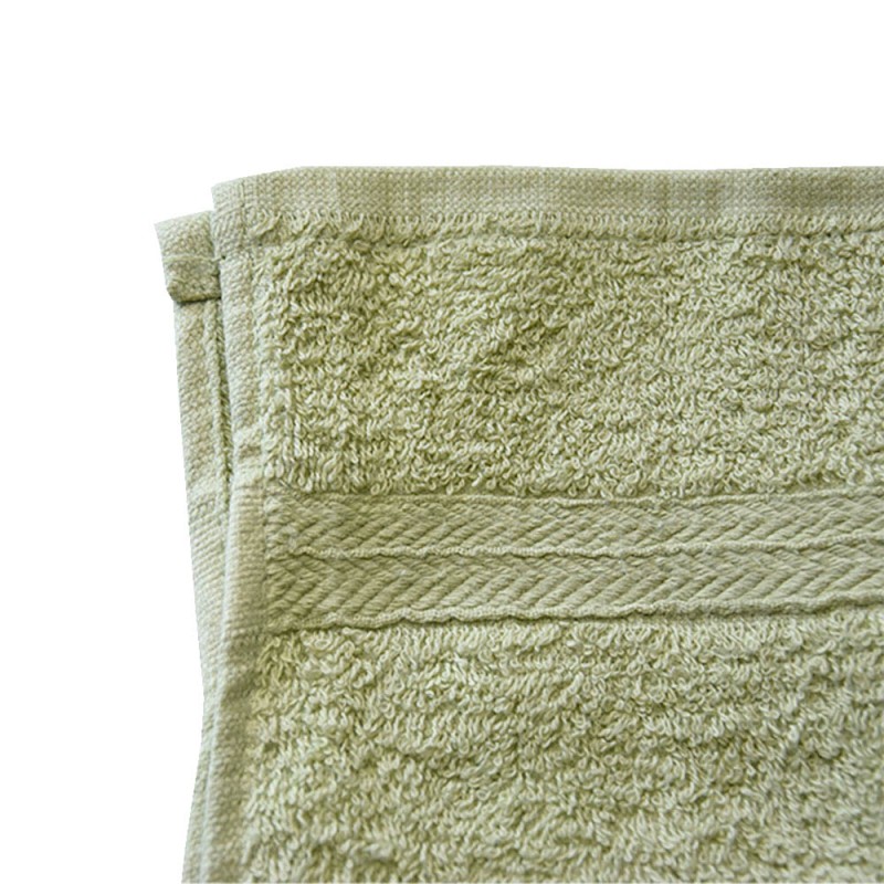 Πετσέτα Χεριών 450gsm (30x50) 100% Βαμβάκι Sidirela Toulip Pistachio Green Ε-2481-6