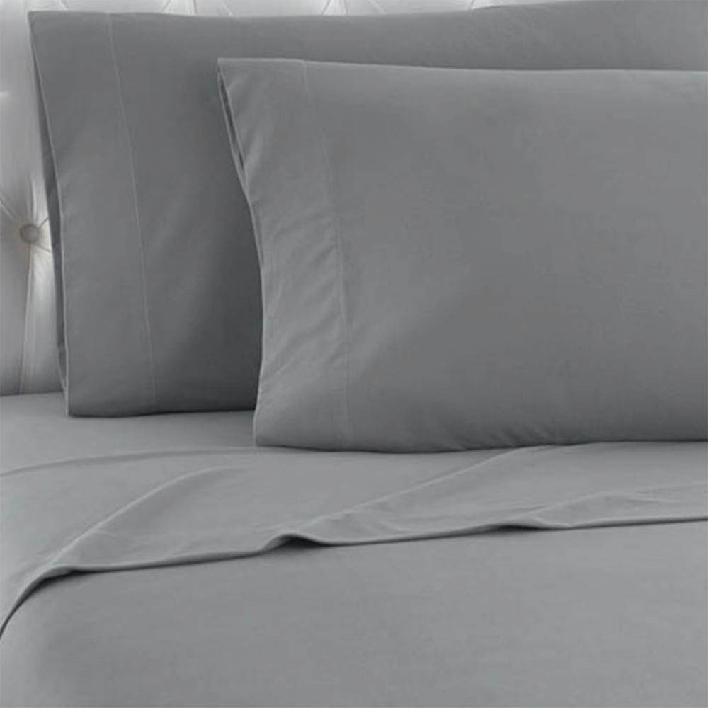 Σεντόνι Διπλό (220x260) 100% Βαμβάκι Sidirela Grey E-3820-5