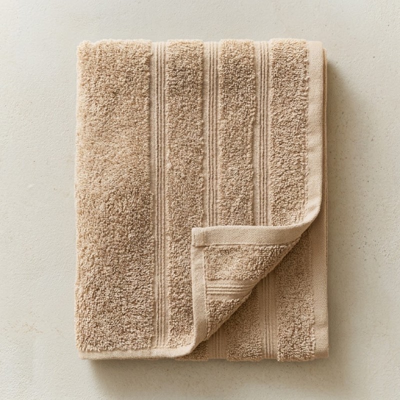 Πετσέτα Προσώπου (50x90) 100% Βαμβάκι 550gsm Κίτρινο - Σειρά Line