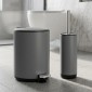 Sidirela Elegant Grey Σετ Πεντάλ 5Lt Soft Close + Πιγκάλ Μεταλλικό