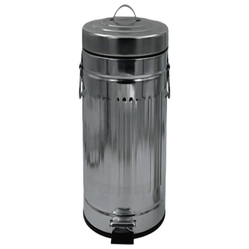 Sidirela Trendy Κάδος Απορριμμάτων 30Lt Ανοξείδωτος E-2019