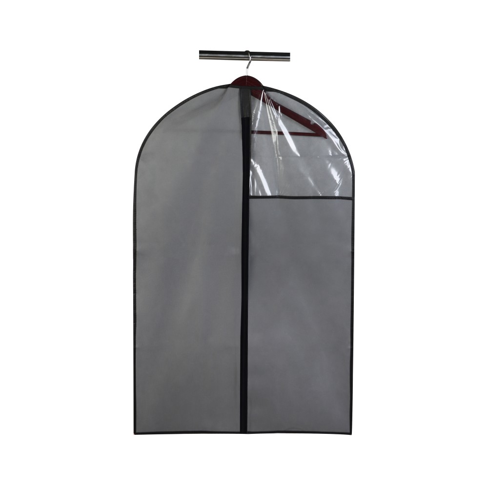 Υφασμάτινη Κοστουμοθήκη (60x95) με Φερμουάρ & Διάφανο Παράθυρο