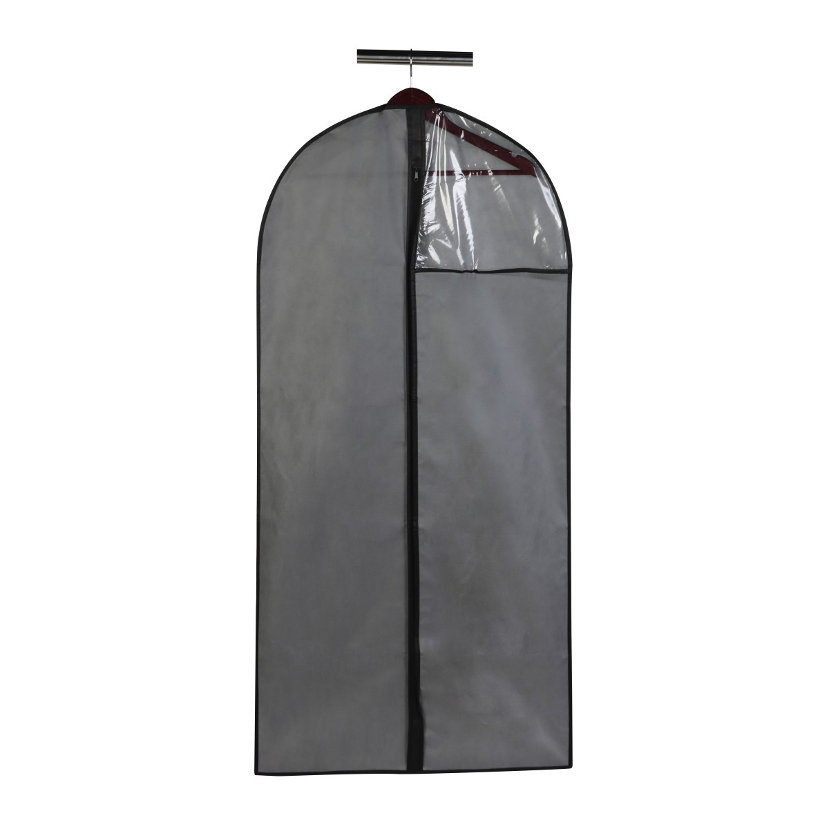 Υφασμάτινη Παλτοθήκη (60x150) με Φερμουάρ & Διάφανο Παράθυρο