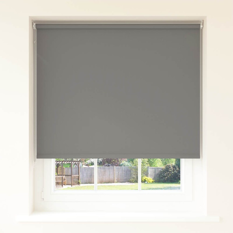 Sidirela Grey Roller Blackout (80x210) 100% Συσκότιση & Σκίαση