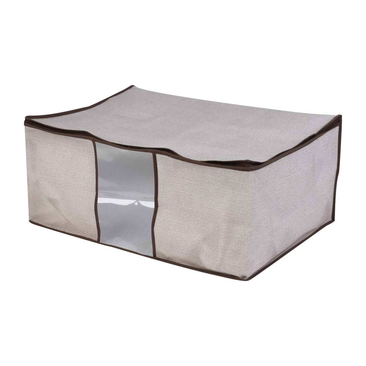 Premium Linea Θήκη Οργάνωσης & Αποθήκευσης (40x60x26) από Ενισχυμένο Non-Woven με Χερούλια & Παράθυρο