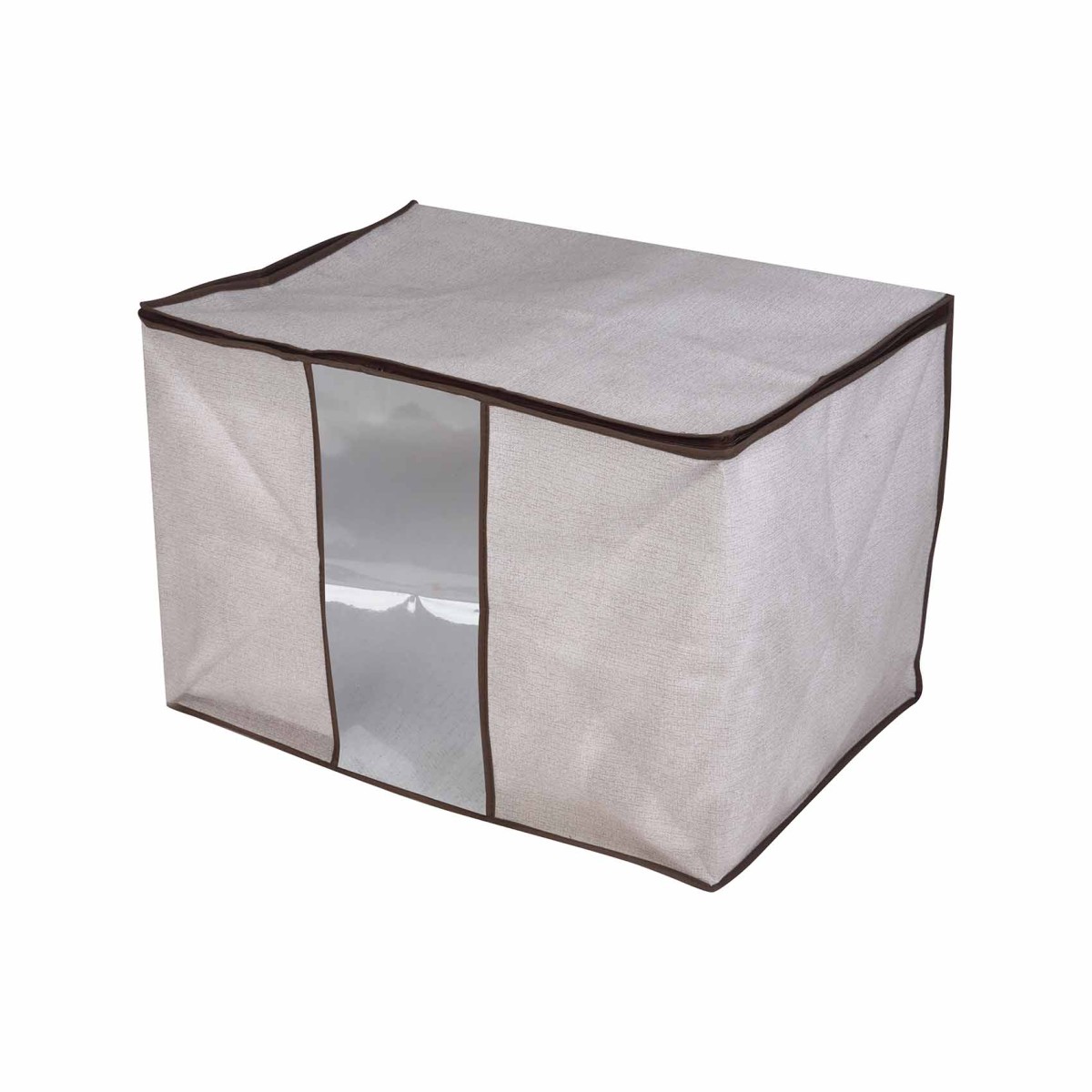 Premium Linea Θήκη Οργάνωσης & Αποθήκευσης (40x60x40) από Ενισχυμένο Non-Woven με Χερούλια & Παράθυρο