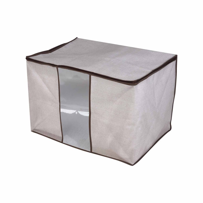 Premium Linea Θήκη Οργάνωσης & Αποθήκευσης (40x60x40) από Ενισχυμένο Non-Woven με Χερούλια & Παράθυρο