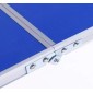 Τραπέζι Πτυσσόμενο (60x40x24.5) Αλουμίνιο με Επίστρωση MDF Sidirela Blue E-3494