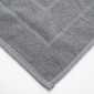 Πατάκι Μπάνιου Ξενοδοχείου 650gsm (50x70) 80% Βαμβάκι 20% Polyester Γκρι - SIKINOS