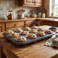 Sidirela Nouar Φόρμα Muffin 12 Θέσεων (35x26.5x3) Αντικολλητική