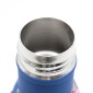 Happy Trucks Παιδικό Ανοξείδωτο Θερμός 500ml Μπλε με Βιδωτό Καπάκι & Soft Υφή